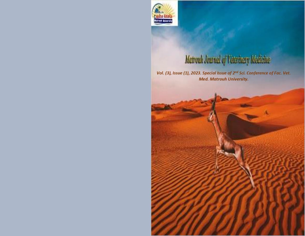 Matrouh Journal of Veterinary Medicine